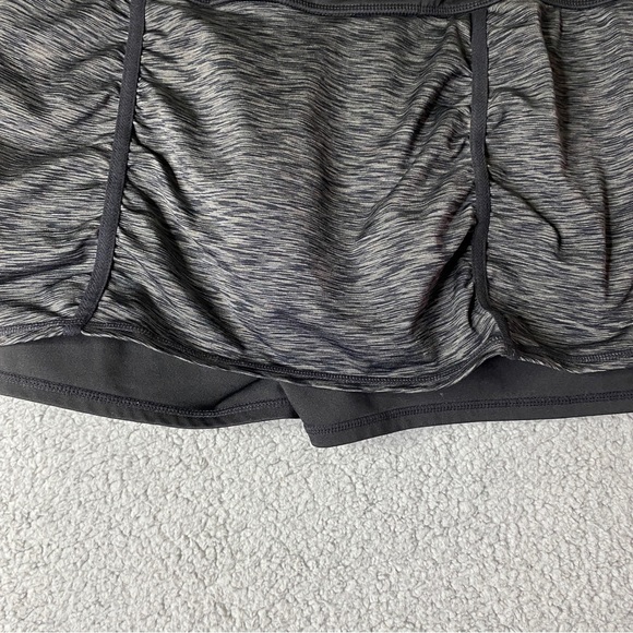 Ideology Womens Skort Tennis Golf Active Workout Run Black  Grey pockets - Picture 9 of 13